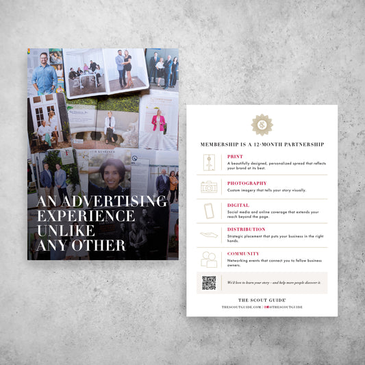 Advertise With Us Card