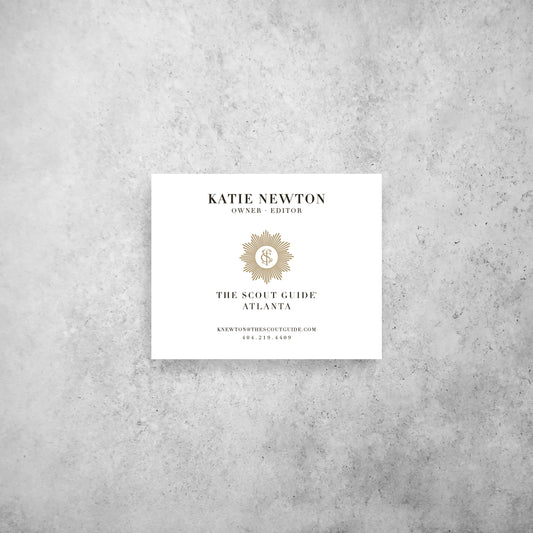 Oversized Business Card