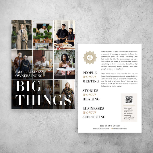 Small Business Owners Sales Card