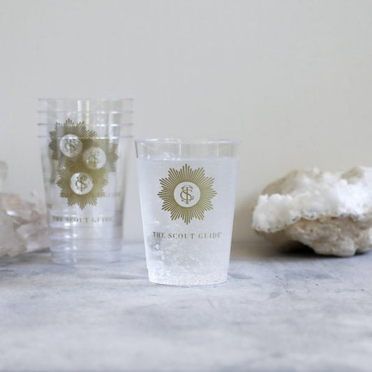 Medallion Plastic Cups