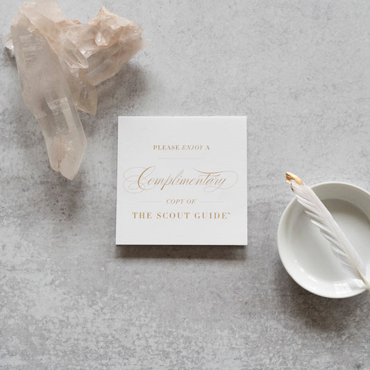 Complimentary Take One Card